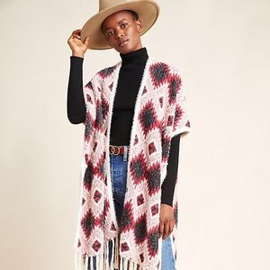 Anthropologie Wylie Knit Kimono